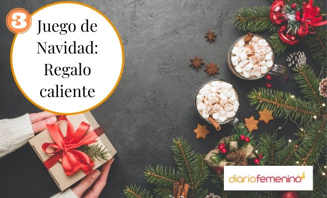 Juegos divertidos para Navidad: regalo caliente